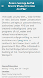 Mobile Screenshot of essexcountyswcd.org